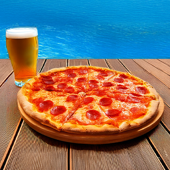 Pizza and Beer