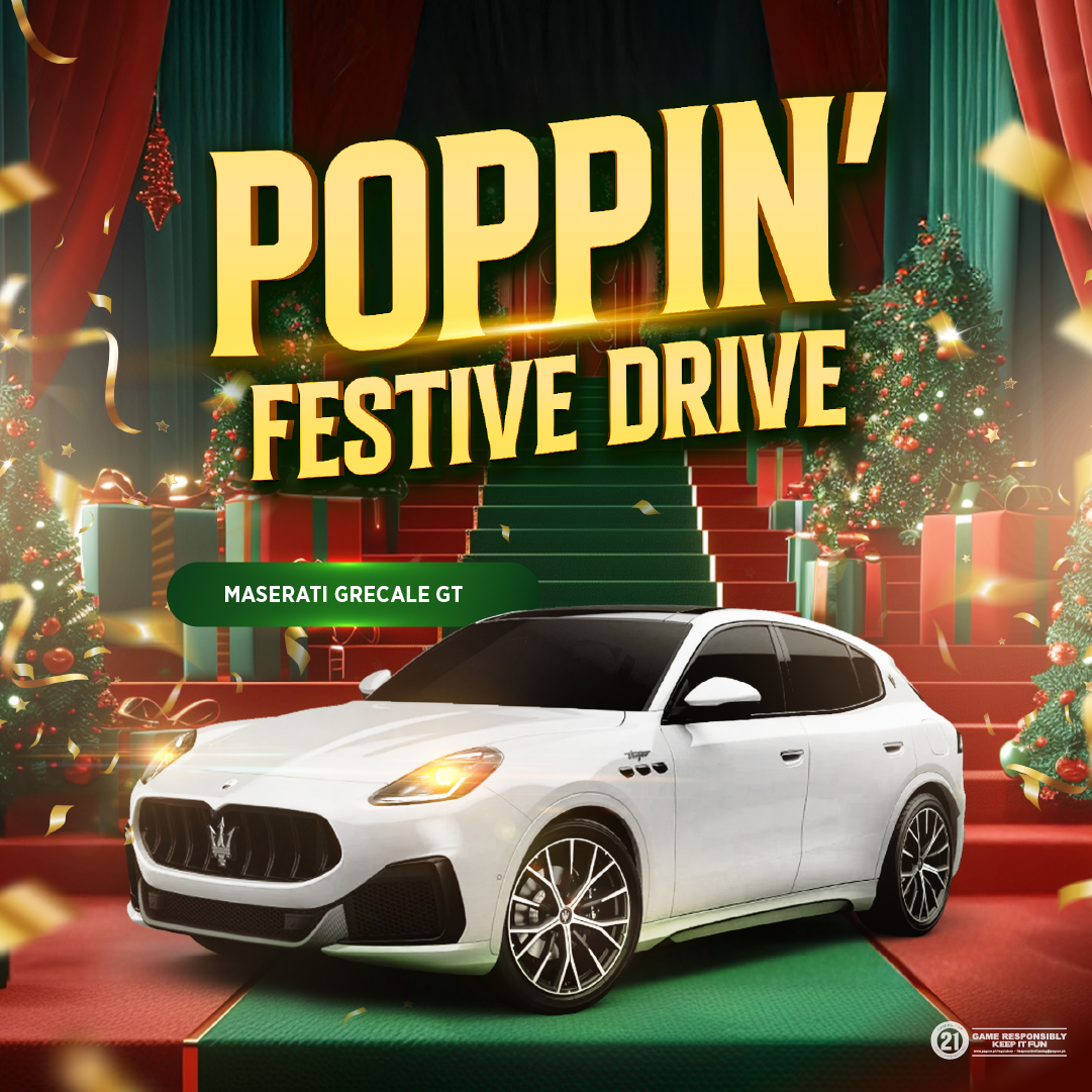 Poppin' Festive Drive: Maserati