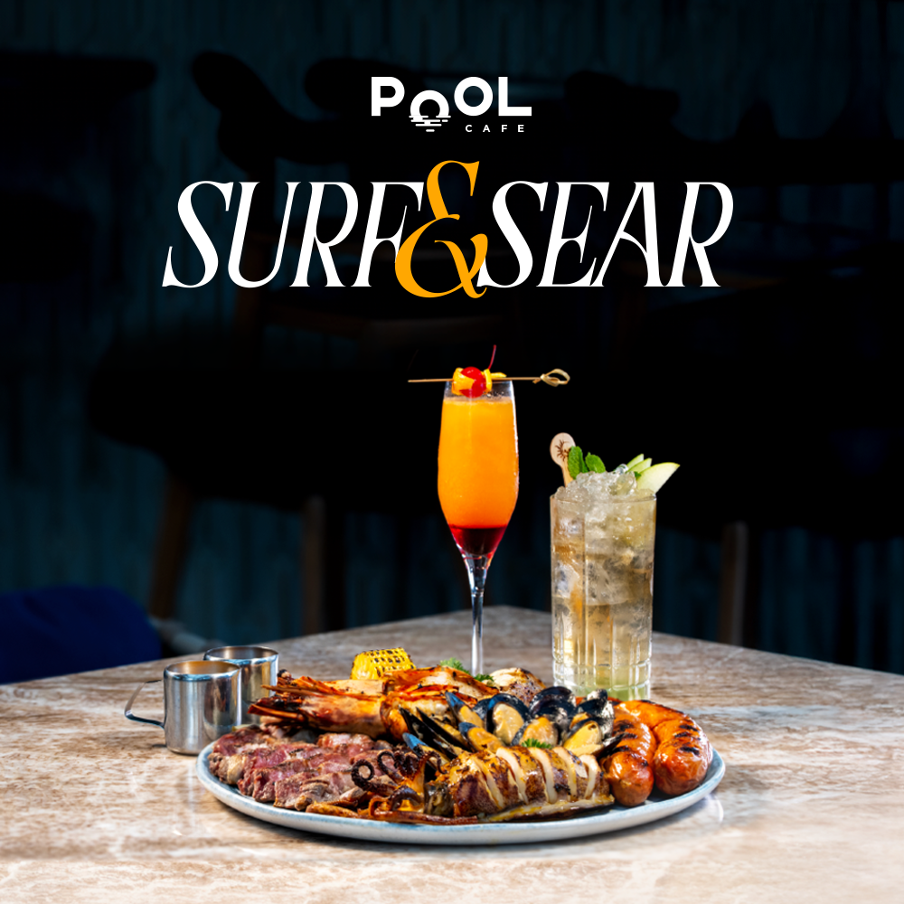 Pool Cafe: Surf & Sear