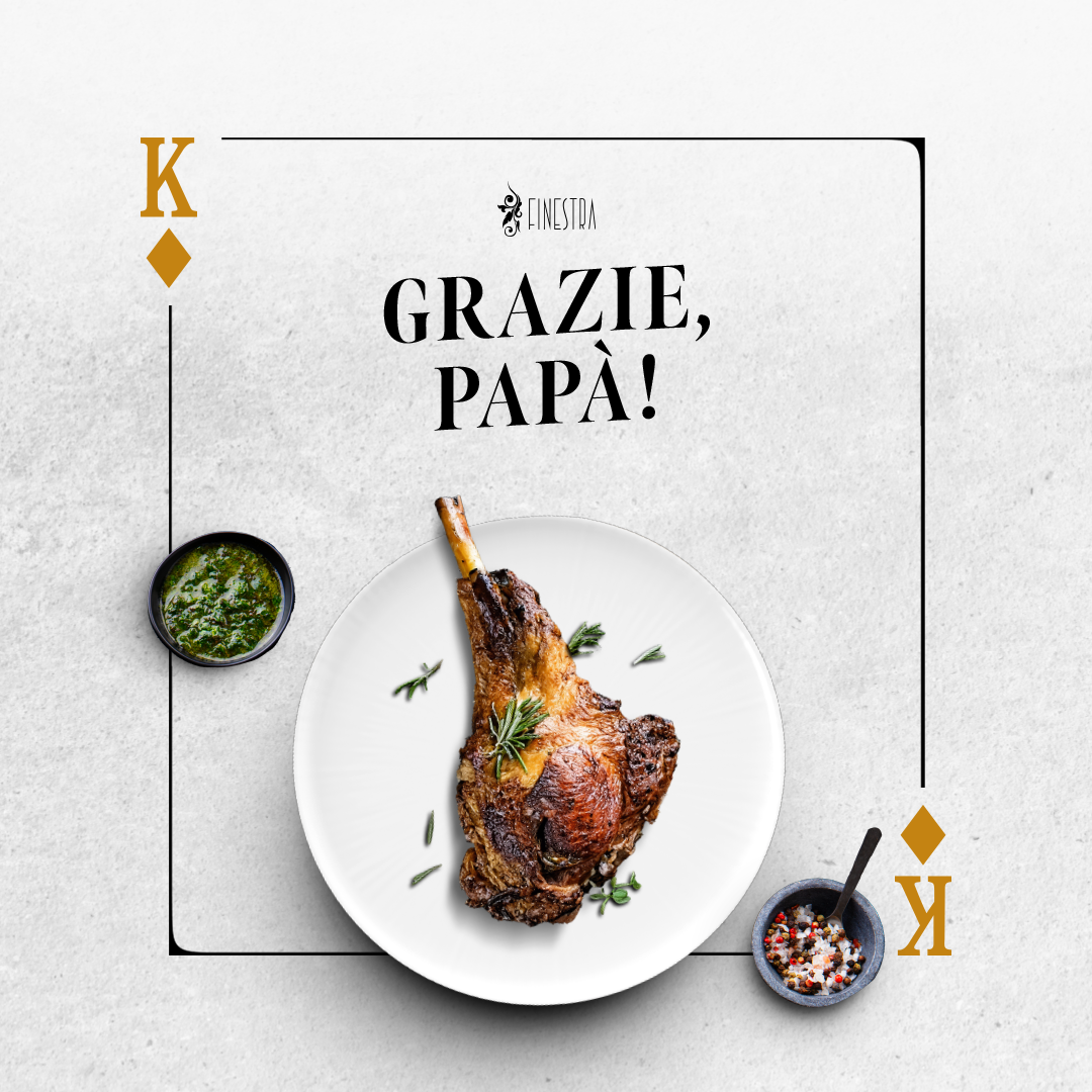 Finestra     Grazie, Papa