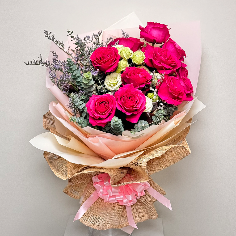 Bouquet 12pcs Ecuadorian Rose