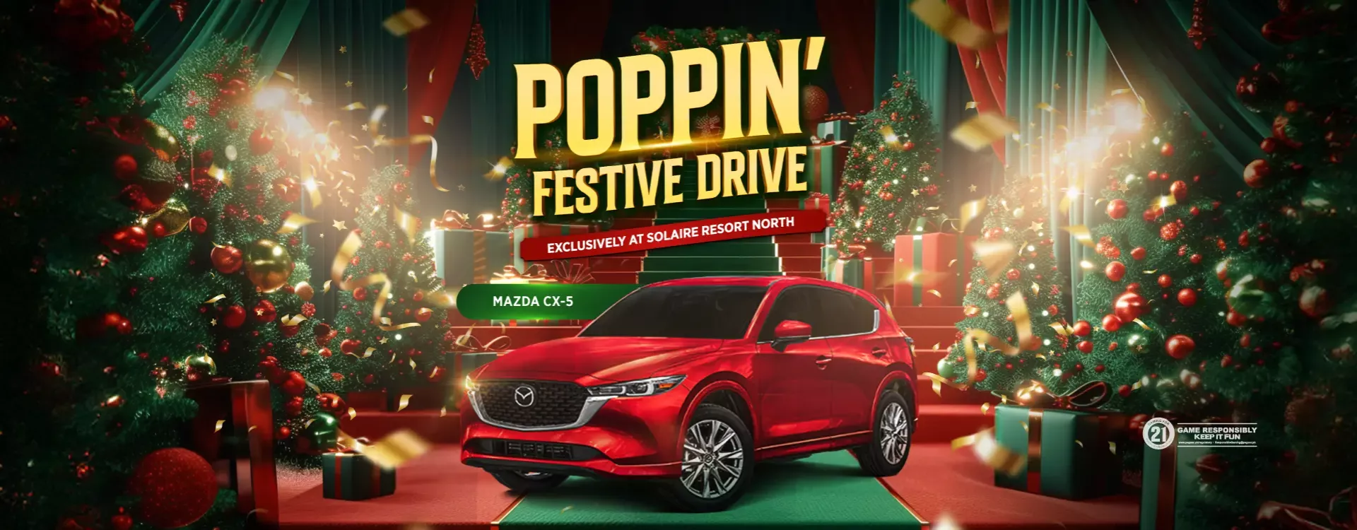 Poppin' Festive Drive: Mazda