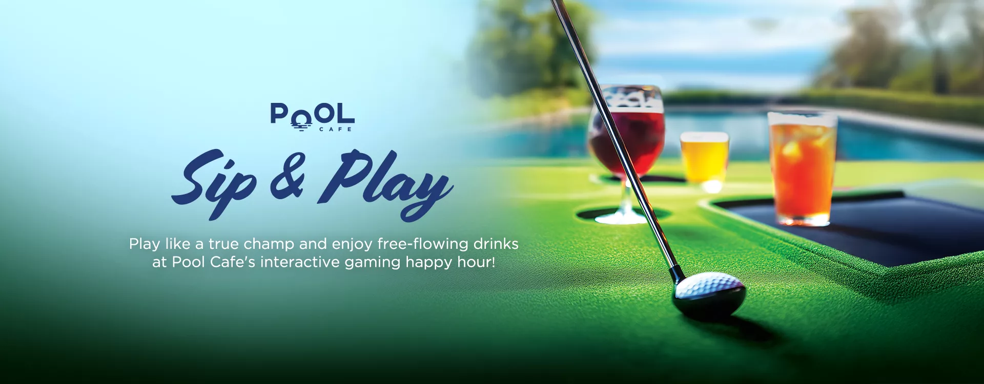 Pool Cafe: Sip & Play