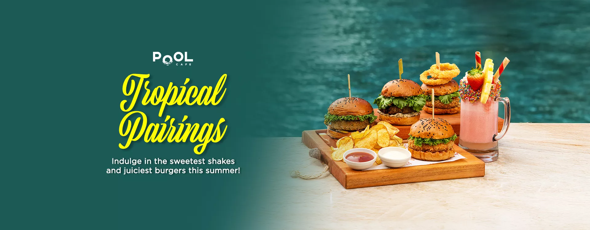 Pool Cafe: Tropical Pairings