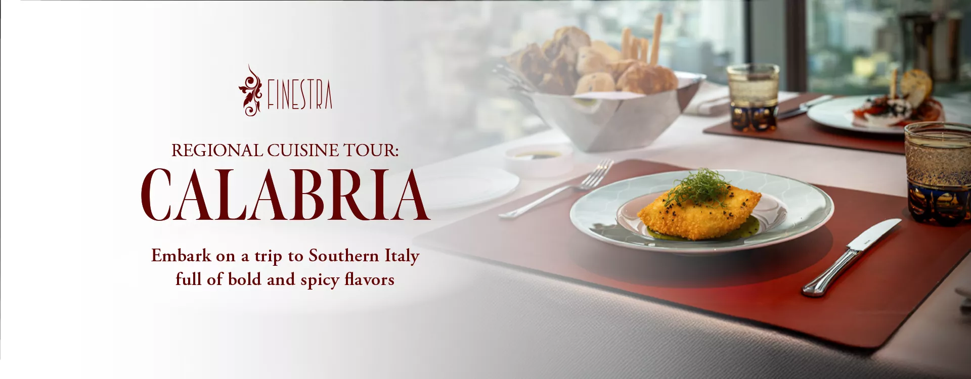 Finestra: Regional Cuisine Tour: Calabria