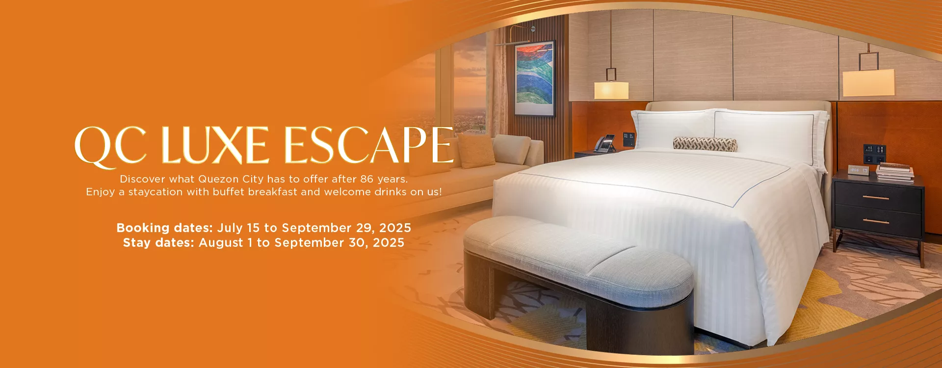 Quezon City 86th Anniversary Special Room Offer