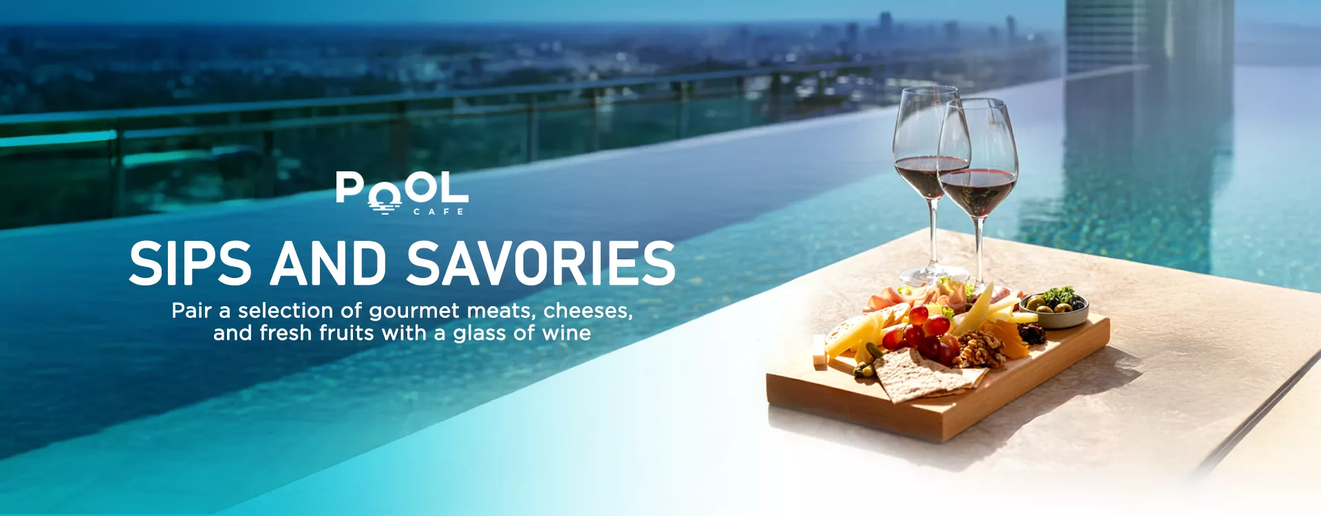 Pool Cafe: Sips & Savories