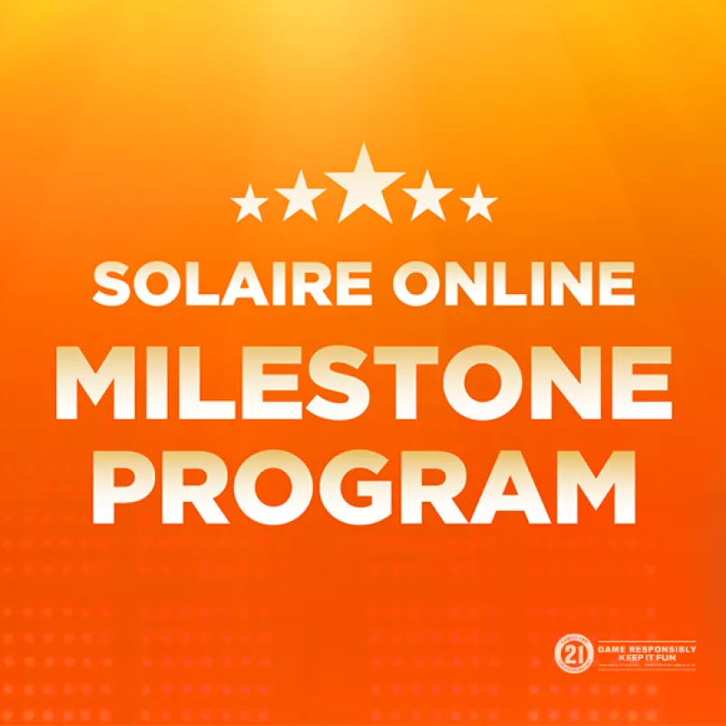 Solaire Online Milestone Program