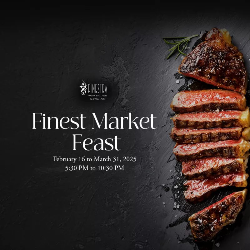 Finestra Italian Steakhouse: The Finest Market Feast