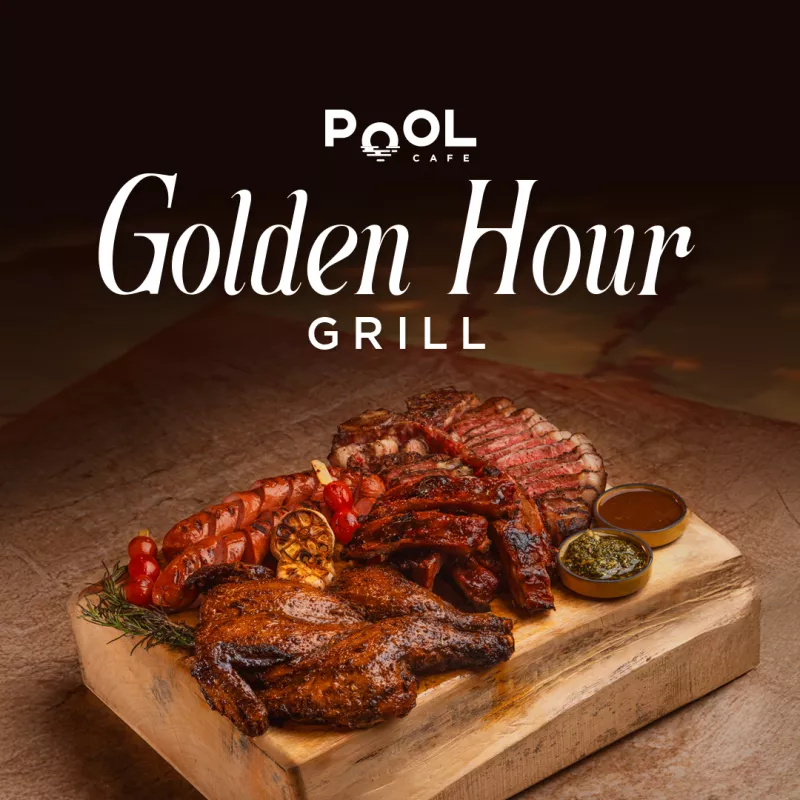 Pool Cafe: Golden Hour Grill