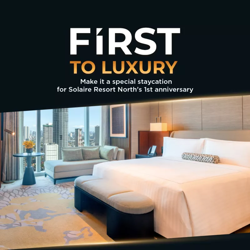 Solaire Resort North Anniversary Room Offer