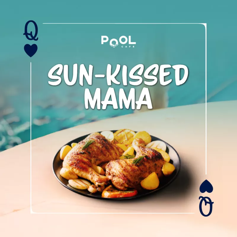 Pool Cafe: Sun-Kissed Mama