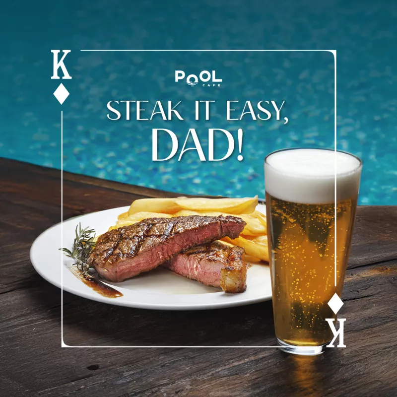 Steak It East, Dad!