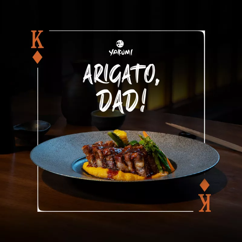 Yakumi: Arigato, Dad!