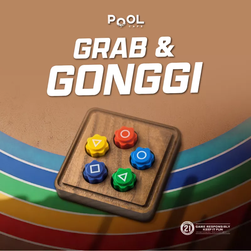 Pool Cafe: Grab and Gonggi