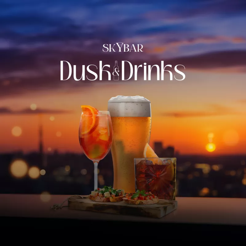 Skybar: Dusk & Drinks