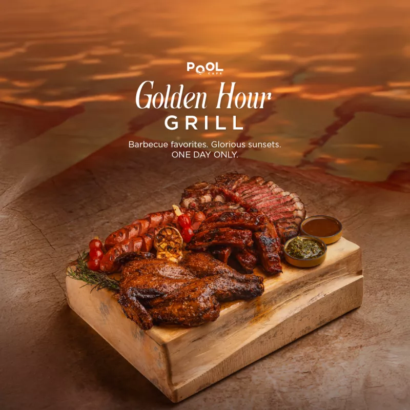 Pool Cafe: Golden Hour Grill