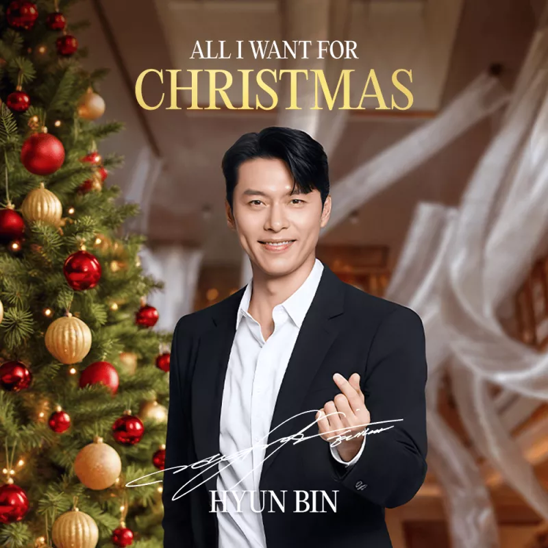 Hyun Bin Finds His Holiday Spark at Solaire Resort
