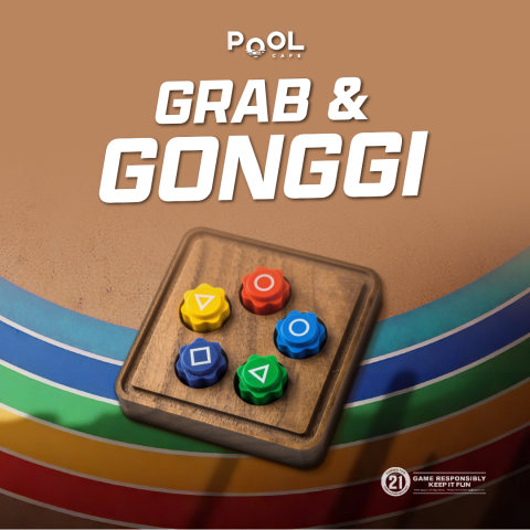 Pool Cafe: Grab and Gonggi