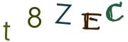 圖片的 CAPTCHA