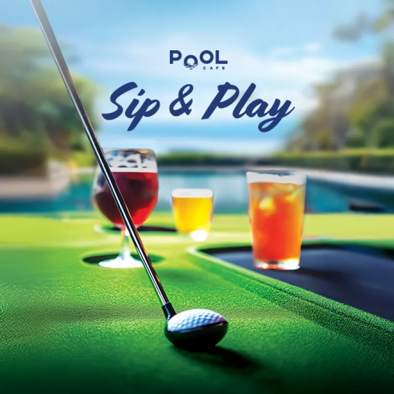 Pool Cafe: Sip & Play